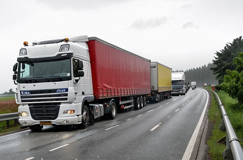 грузовики на границе Литвы и Беларуси